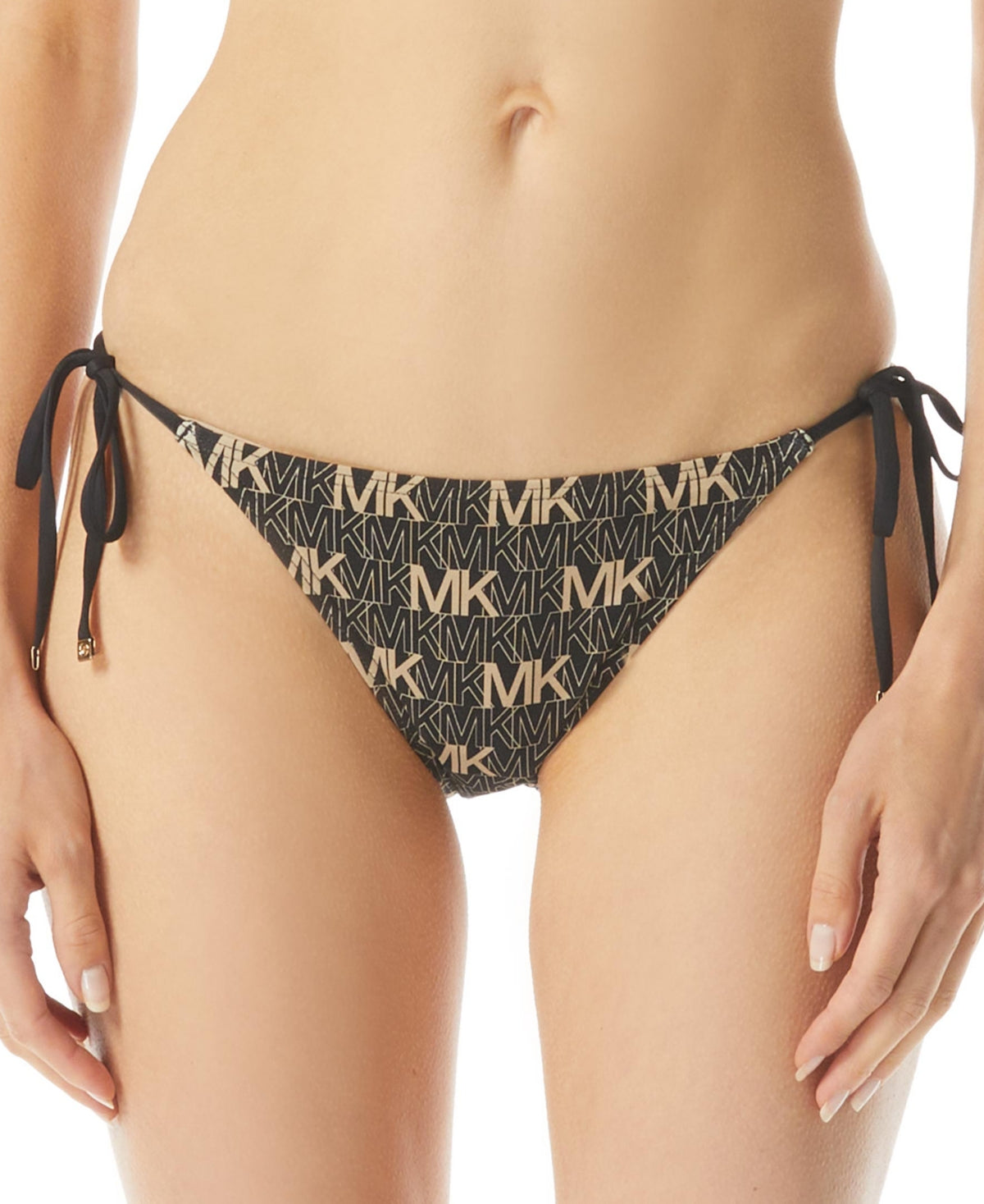 MICHAEL Michael Kors Side Tide Bikini - Black L - Bellso